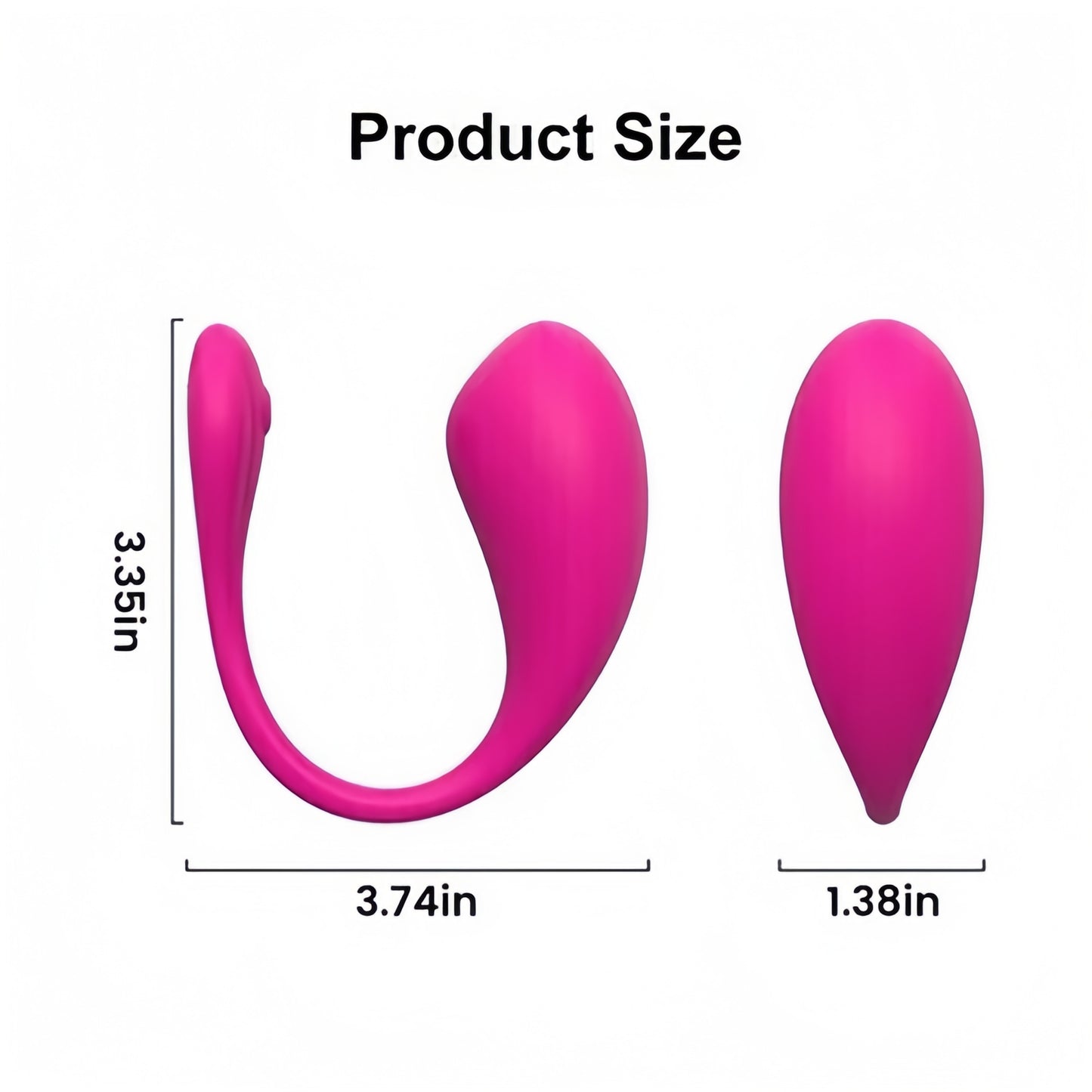 Seekheart APP Controlled Egg Vibrator BUY 1 GET 1 FREE