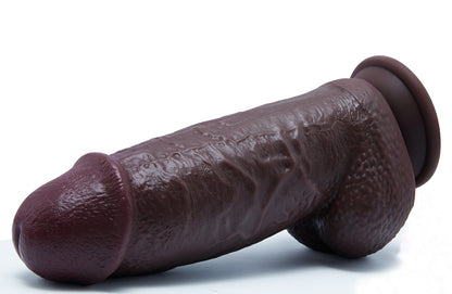 2.67'' Diameter Realistic Giant Dildo Sex Toy with Strong Suction Cup